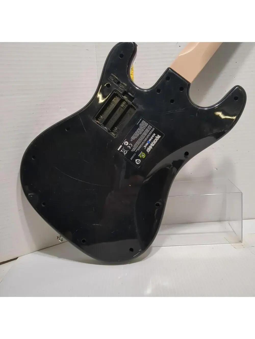 Rock Band Stratocaster XBOX 360 Wireless Guitar XBGTS2 Harmonix No Battery Cover